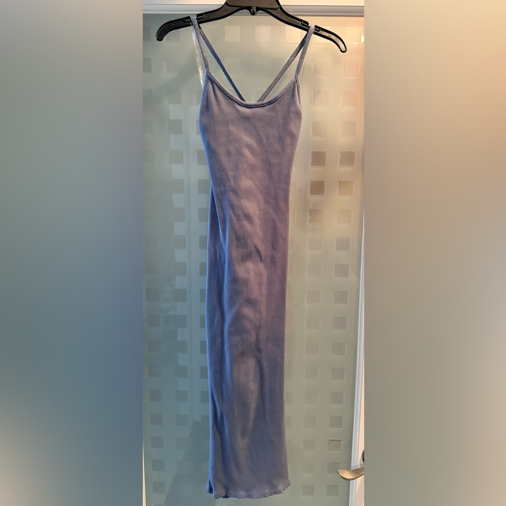Fashion Nova Lavender Midi Dress
